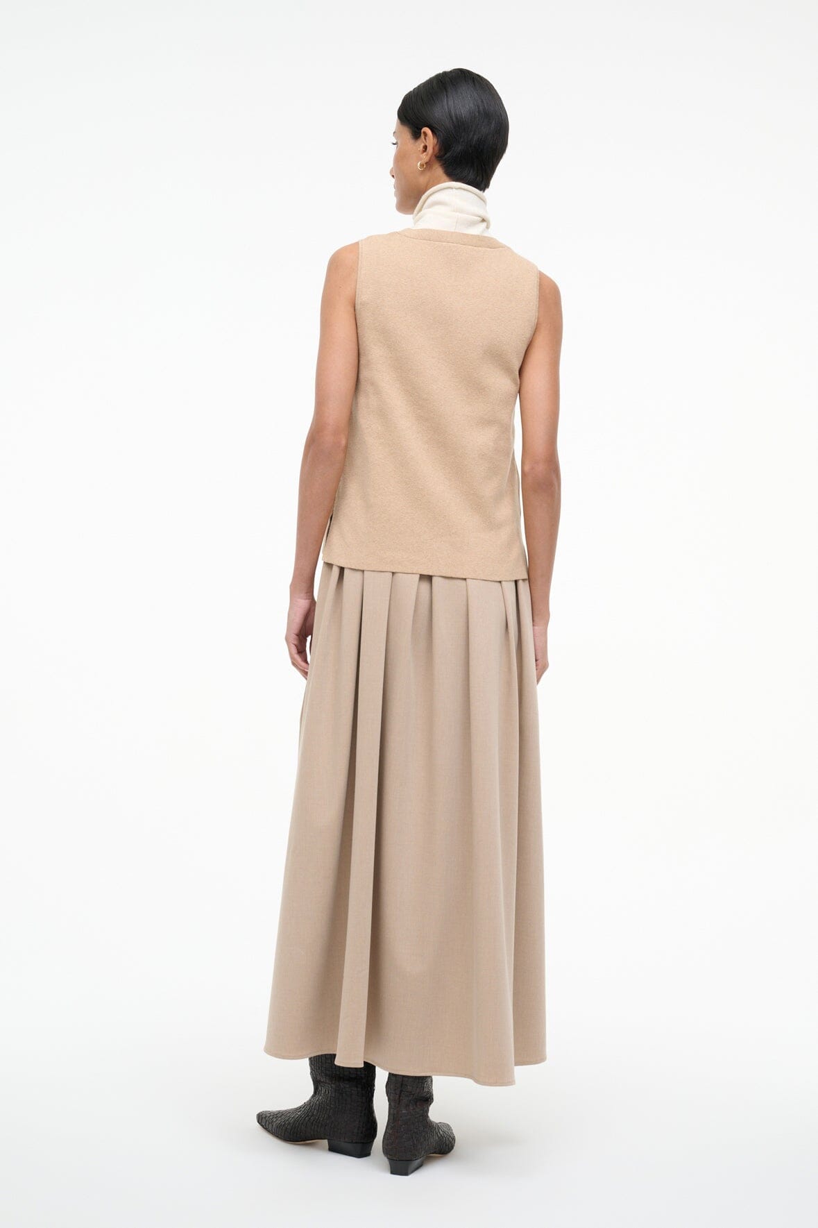 MADELINE DRESS WHEAT