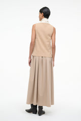MADELINE DRESS WHEAT