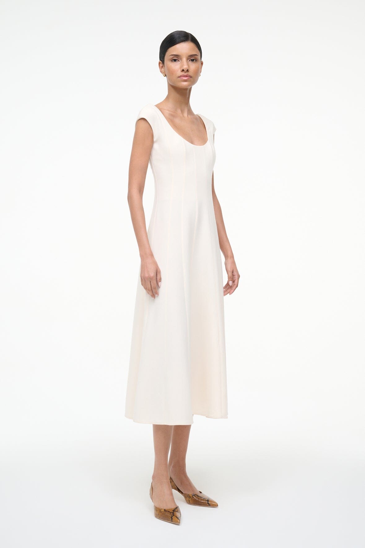 CHARLOTTE DRESS ECRU