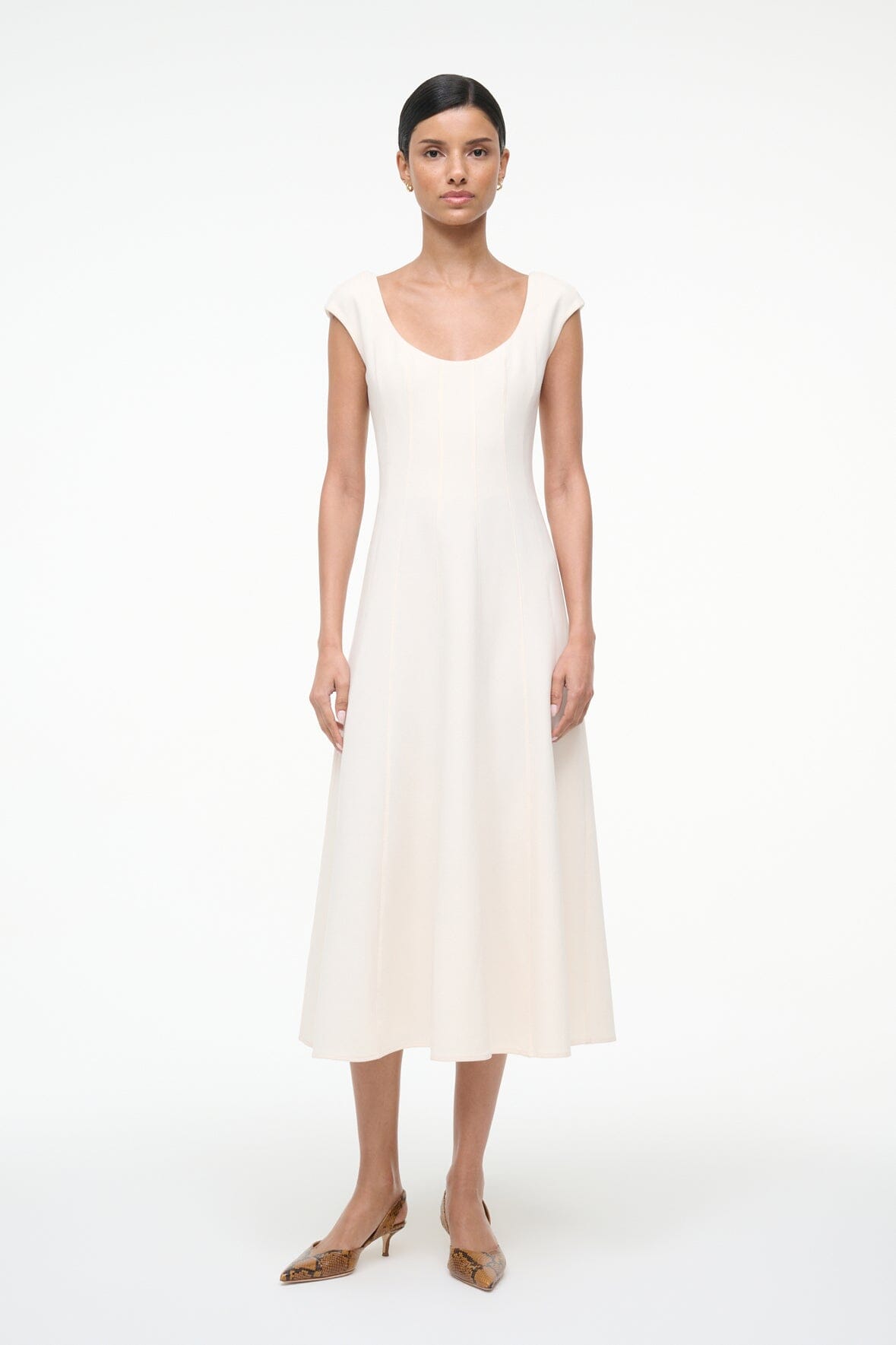 CHARLOTTE DRESS ECRU