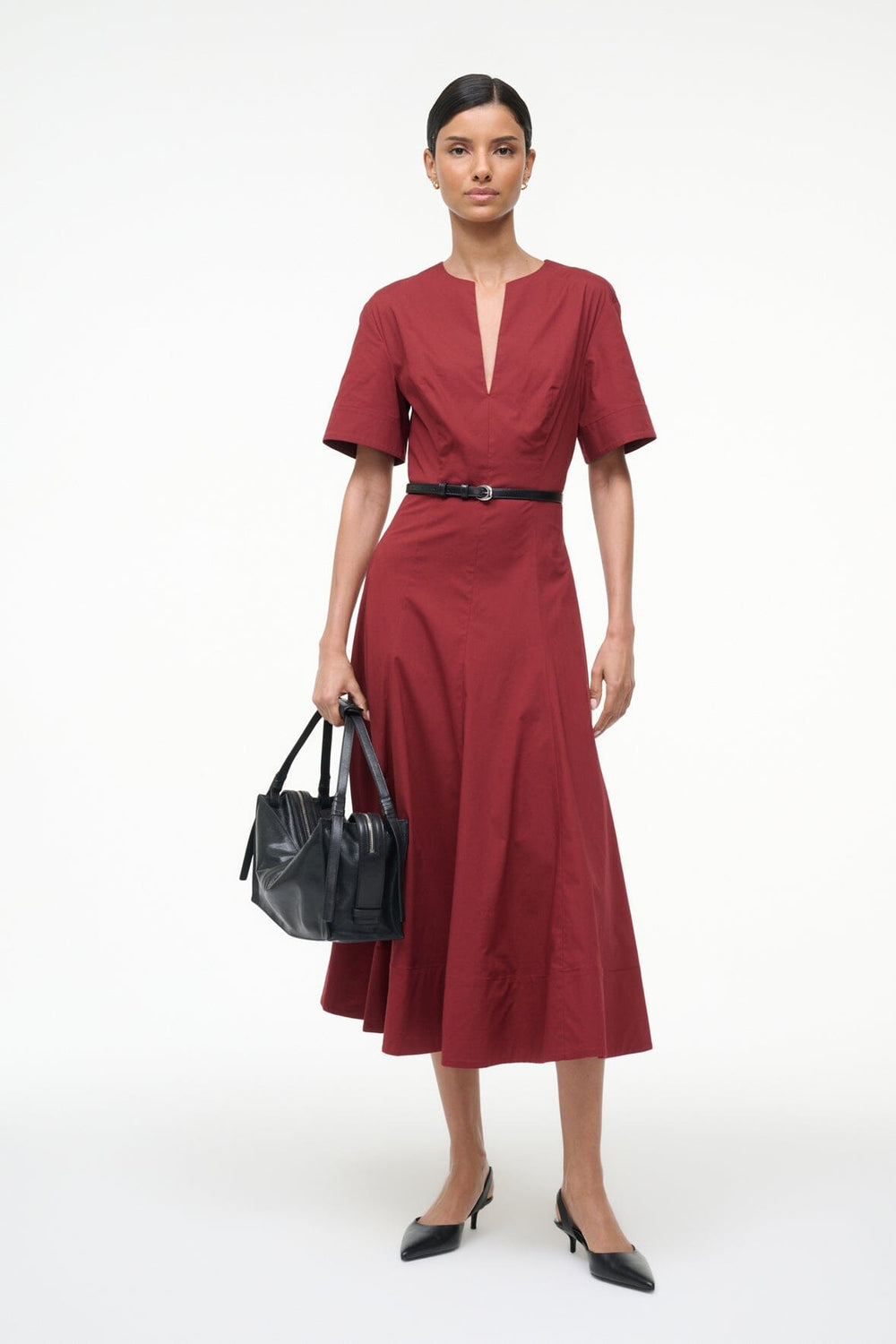 FRANCES DRESS SANGRIA