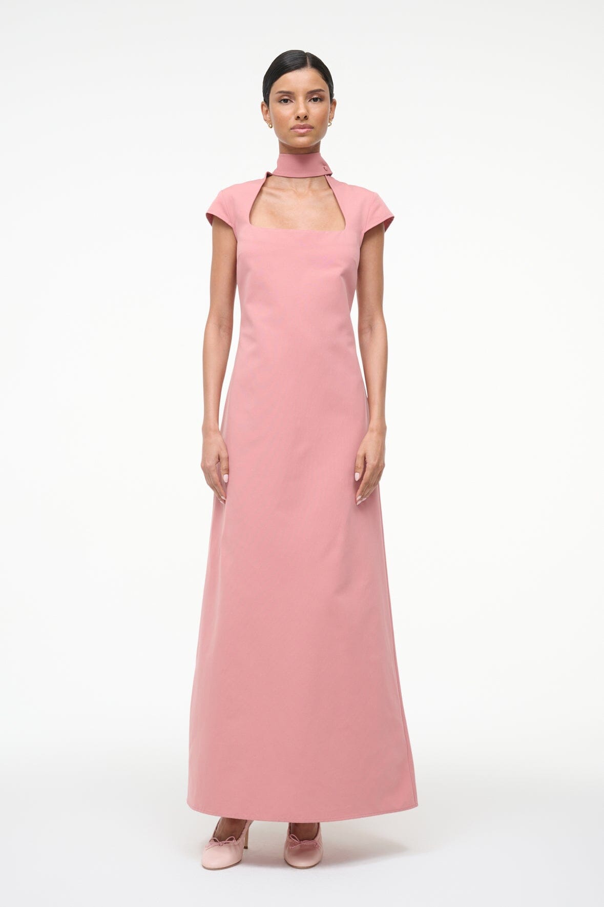 INGRID DRESS ROSEWATER