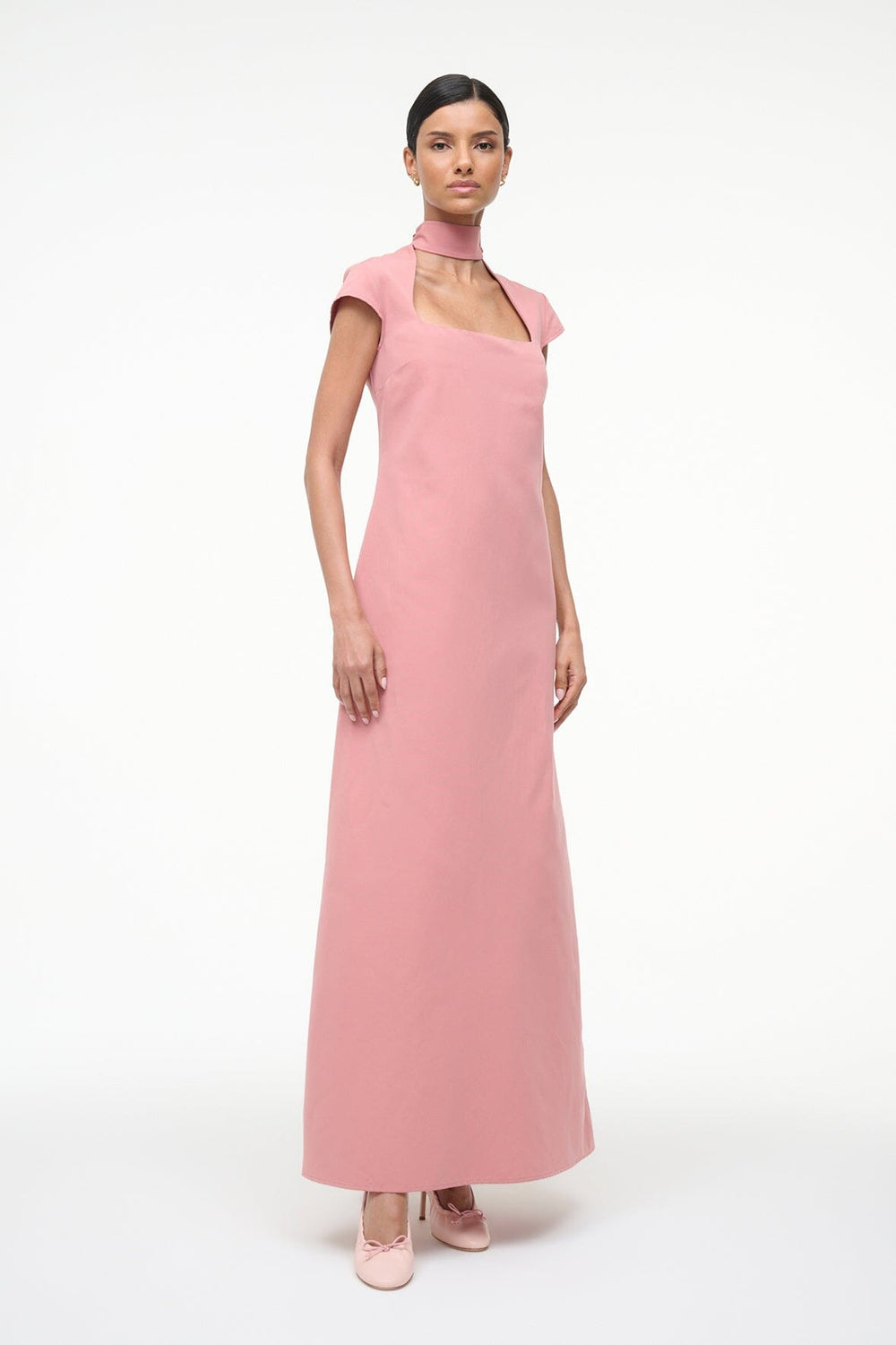 INGRID DRESS ROSEWATER