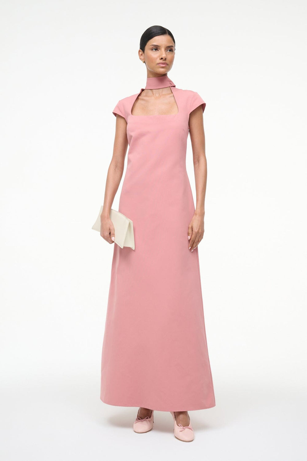 INGRID DRESS ROSEWATER