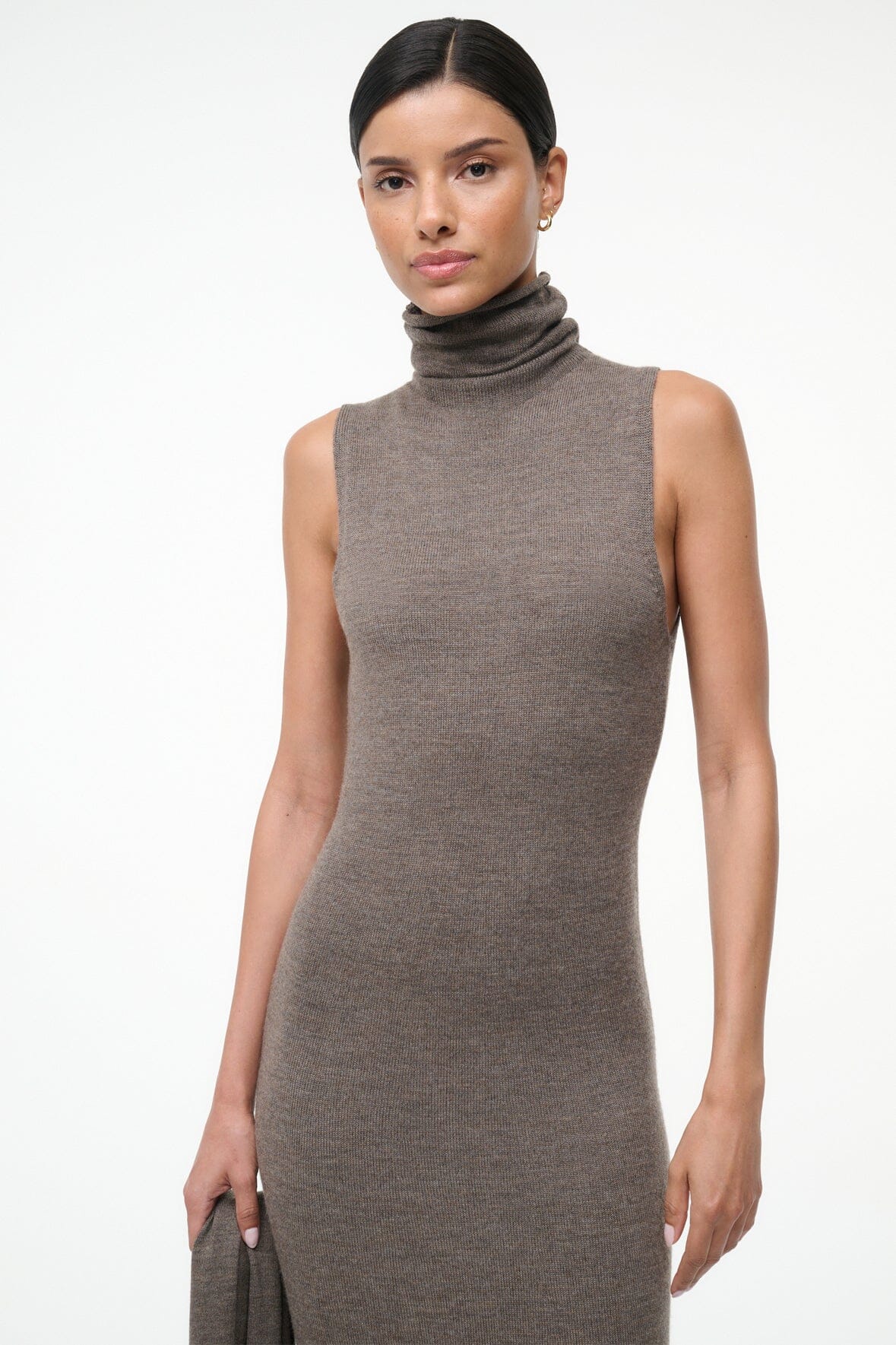 CANAL MIDI DRESS TRUFFLE