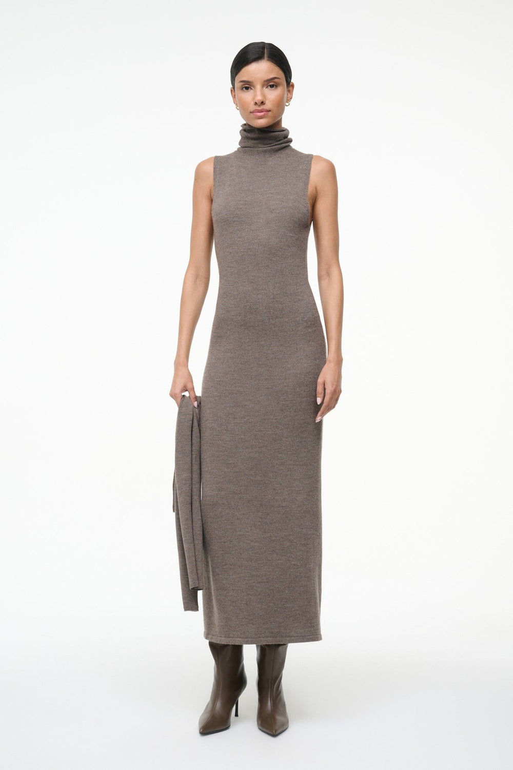 CANAL MIDI DRESS TRUFFLE