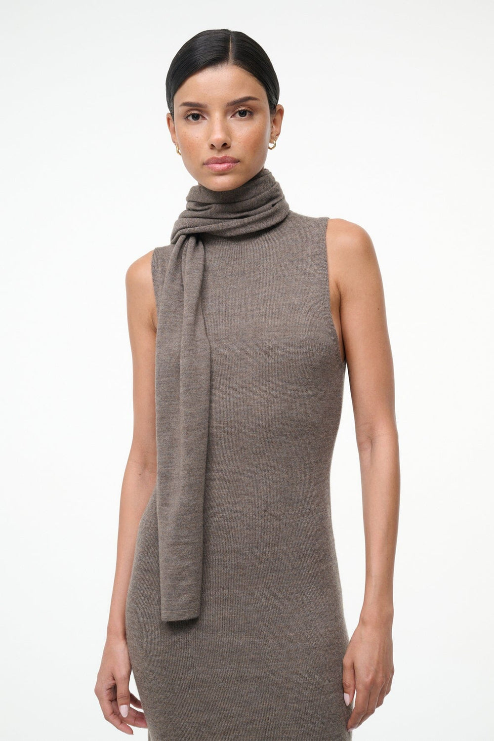 CANAL MIDI DRESS TRUFFLE