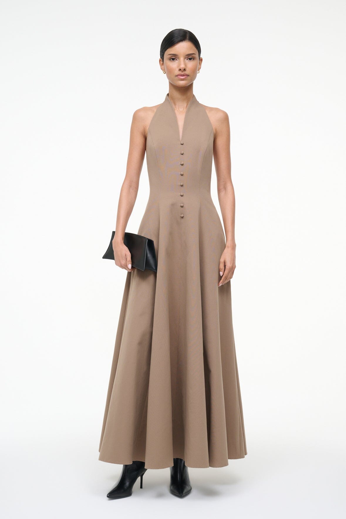 STELLA DRESS TAUPE