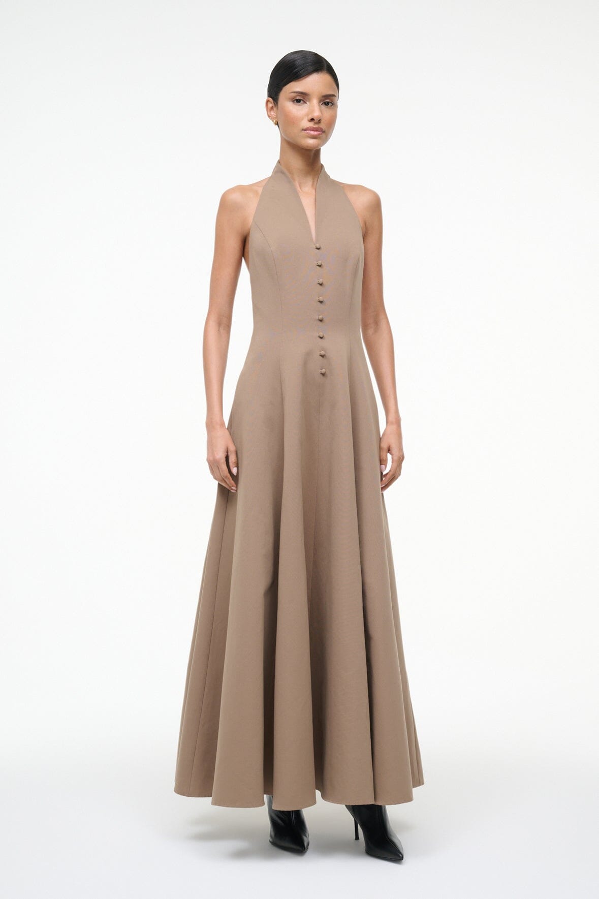STELLA DRESS TAUPE