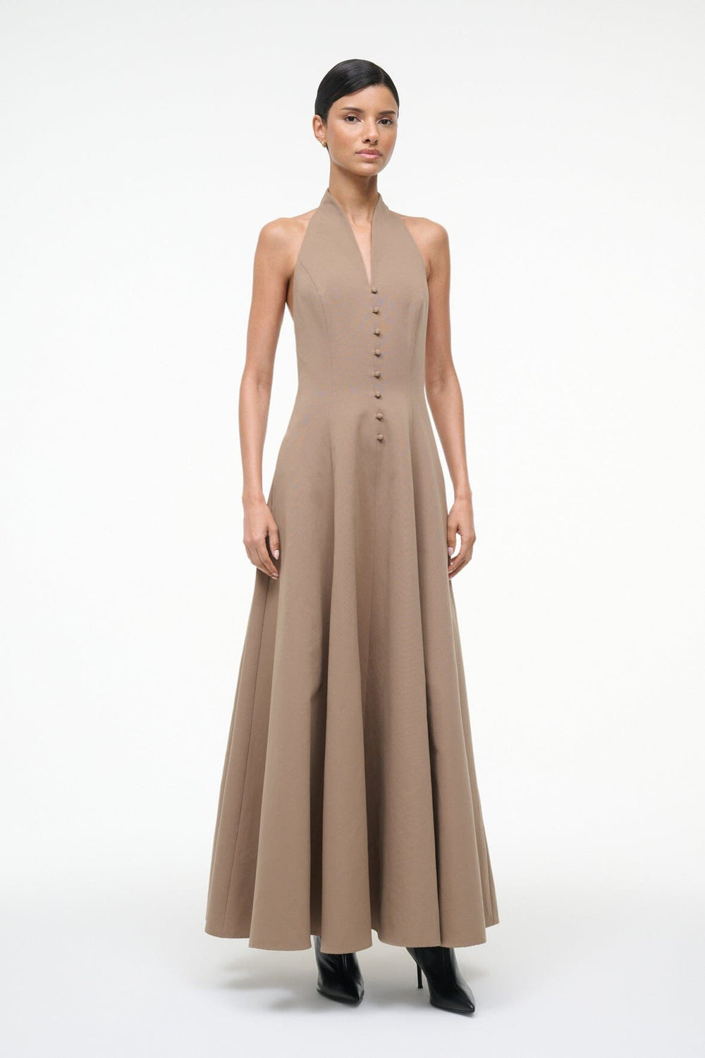 STELLA DRESS TAUPE