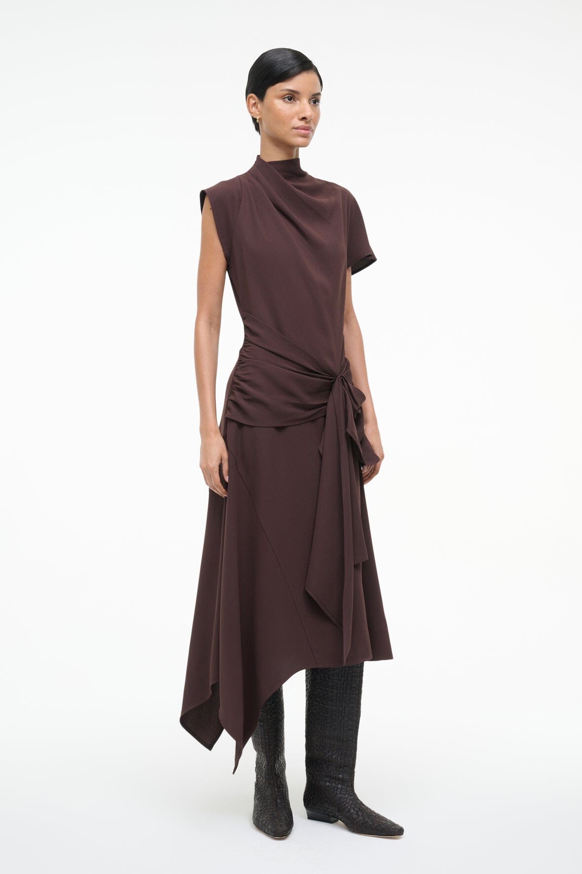 DAVINA DRESS EARTH