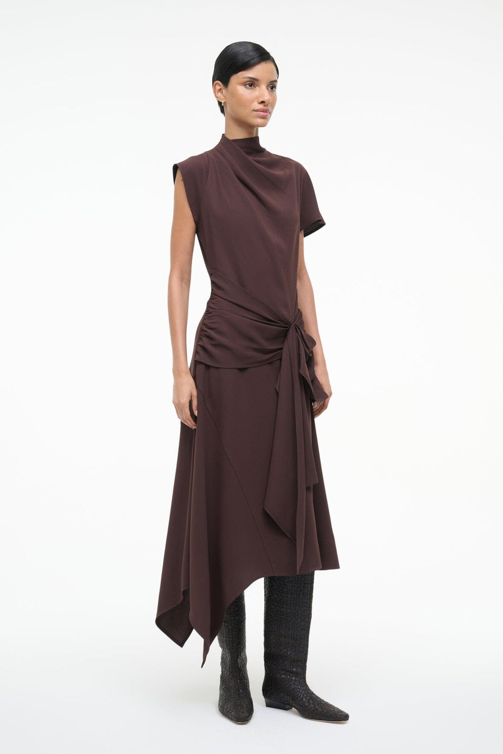 DAVINA DRESS EARTH