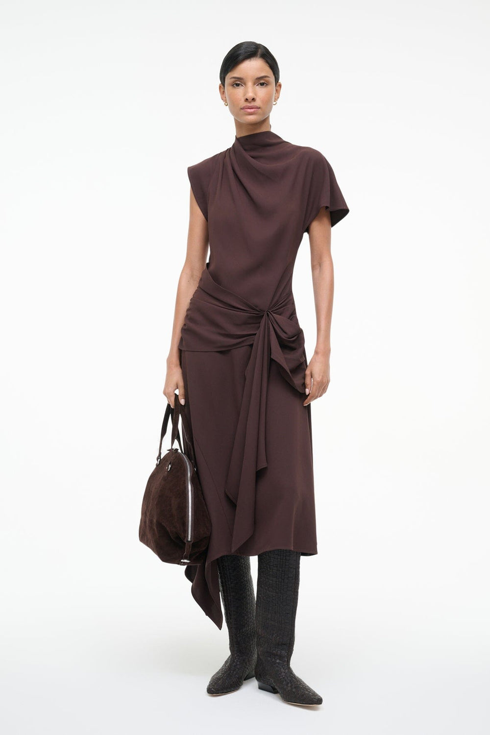 DAVINA DRESS EARTH