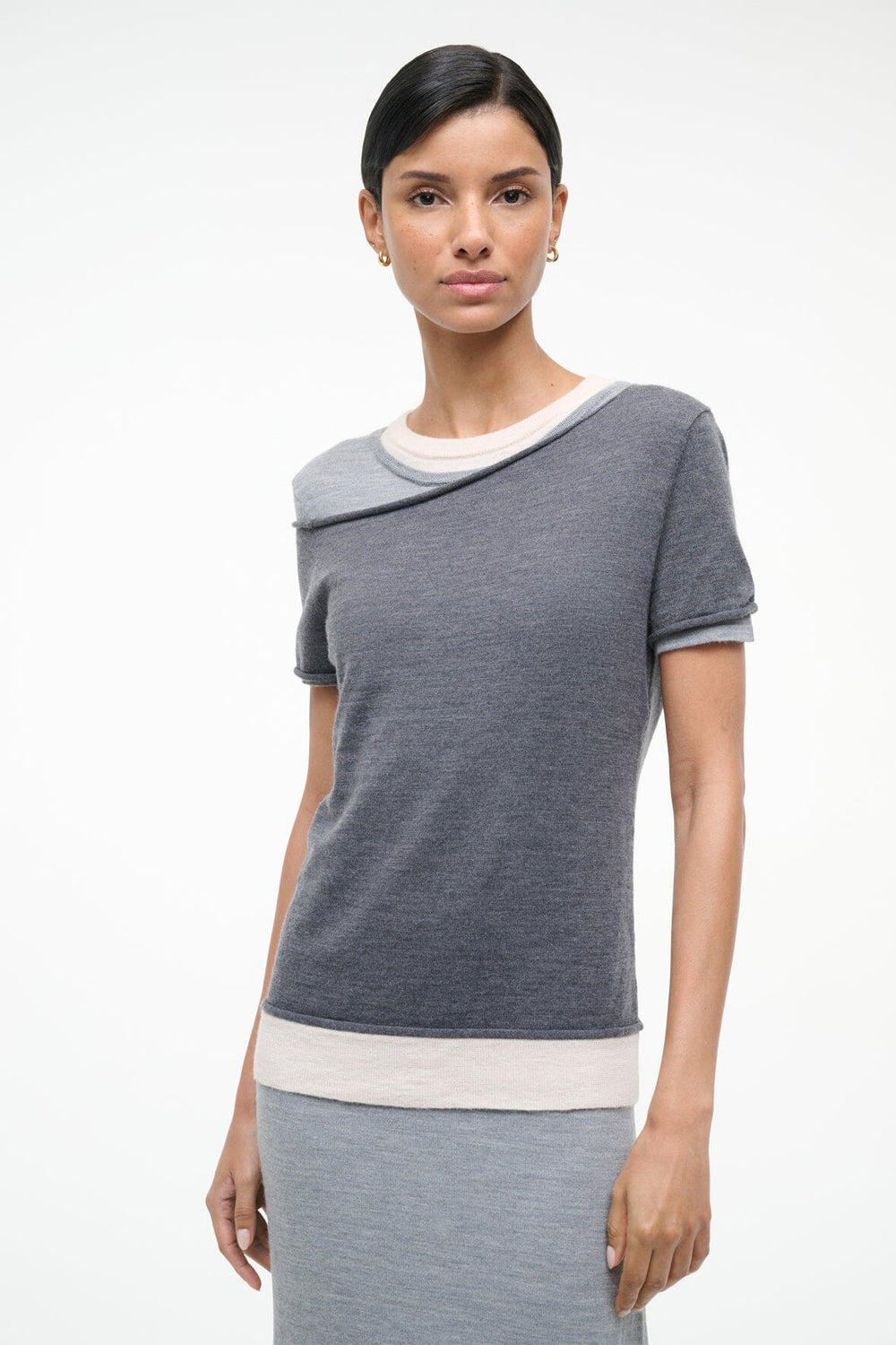 LYRIC DRESS HEATHER GREY MULTI