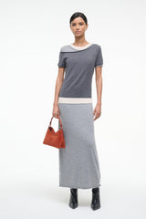 LYRIC DRESS HEATHER GREY MULTI