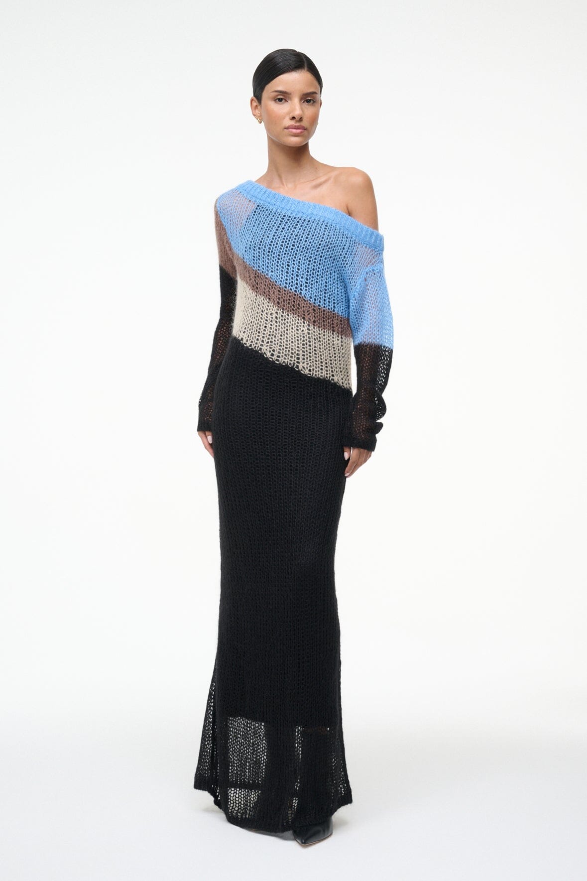TESSA DRESS COUNTRY BLUE MULTI