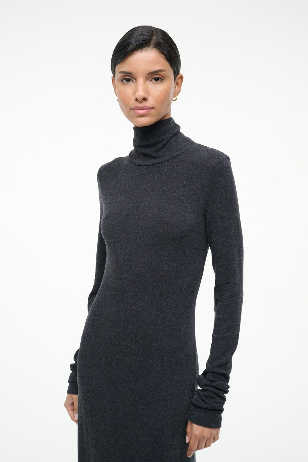 VANYA DRESS CHARCOAL