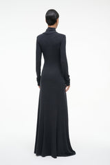 VANYA DRESS CHARCOAL