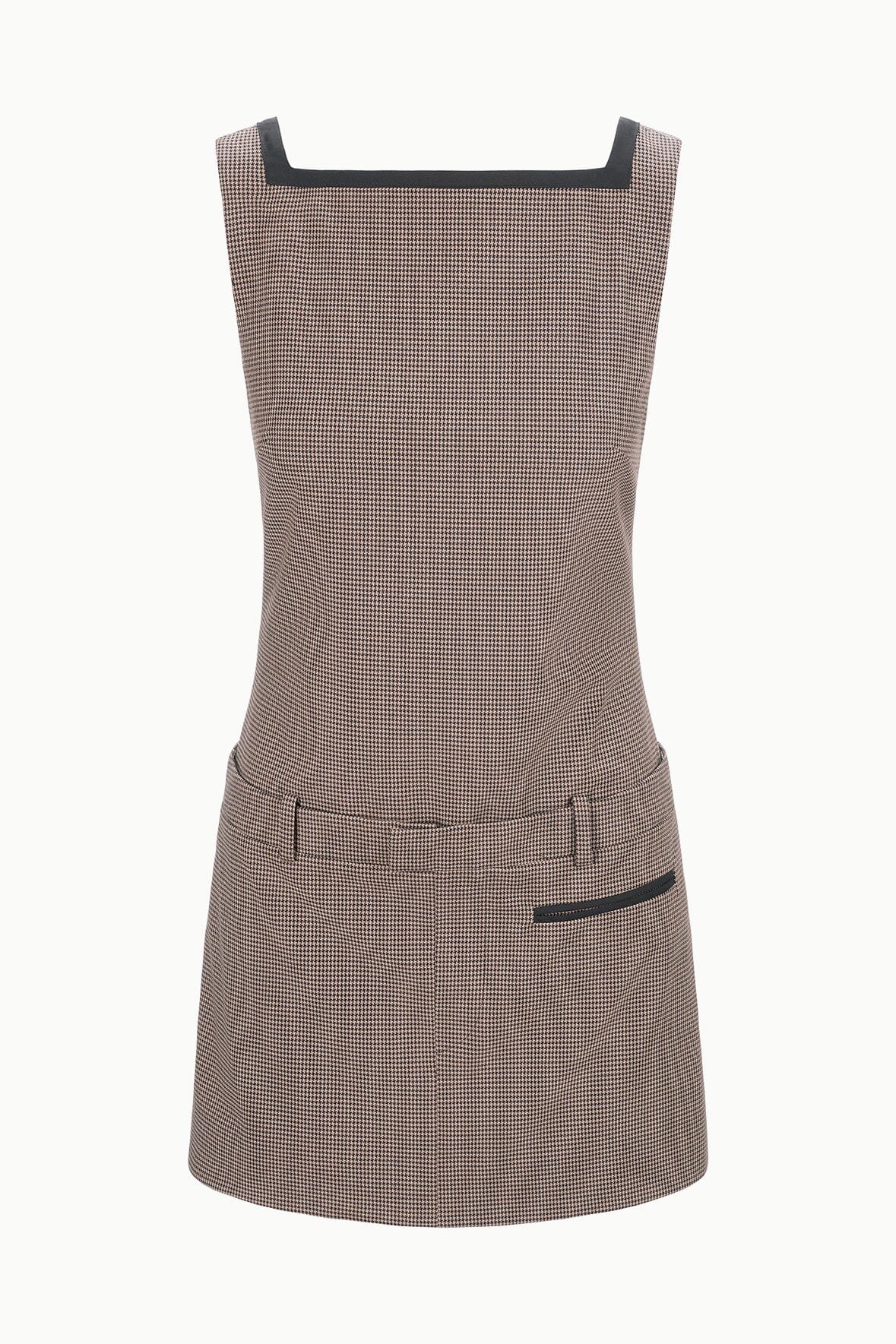 SKYLA DRESS HOUNDSTOOTH