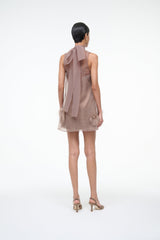 ALBEE MINI DRESS TRUFFLE