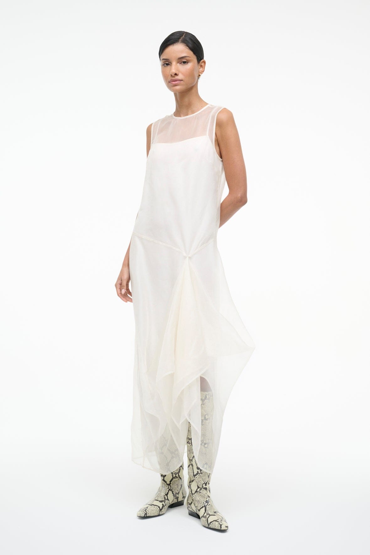 VIOLA DRESS IVORY