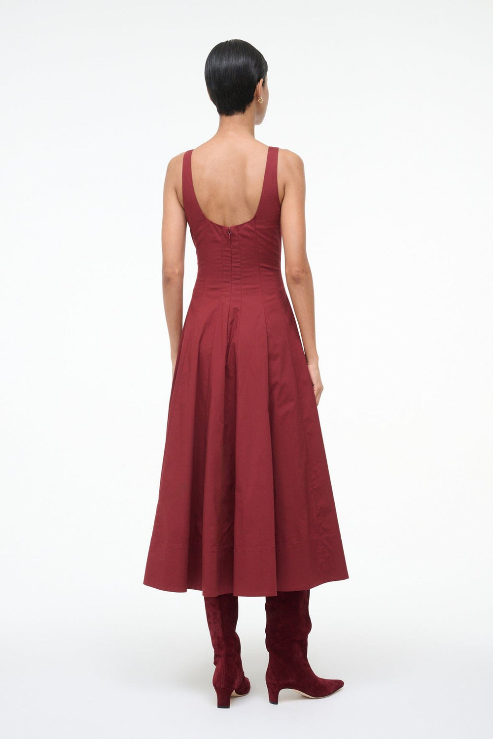 WELLS DRESS SANGRIA