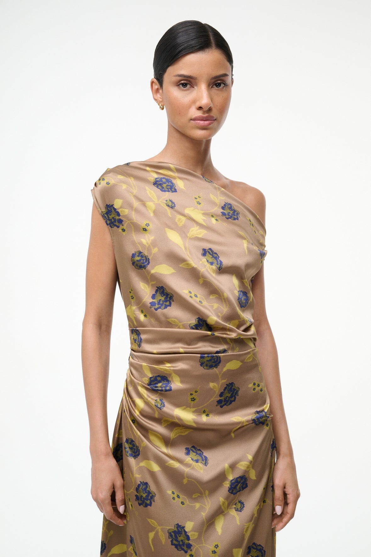 PHARE SILK DRESS VINTAGE FLORAL