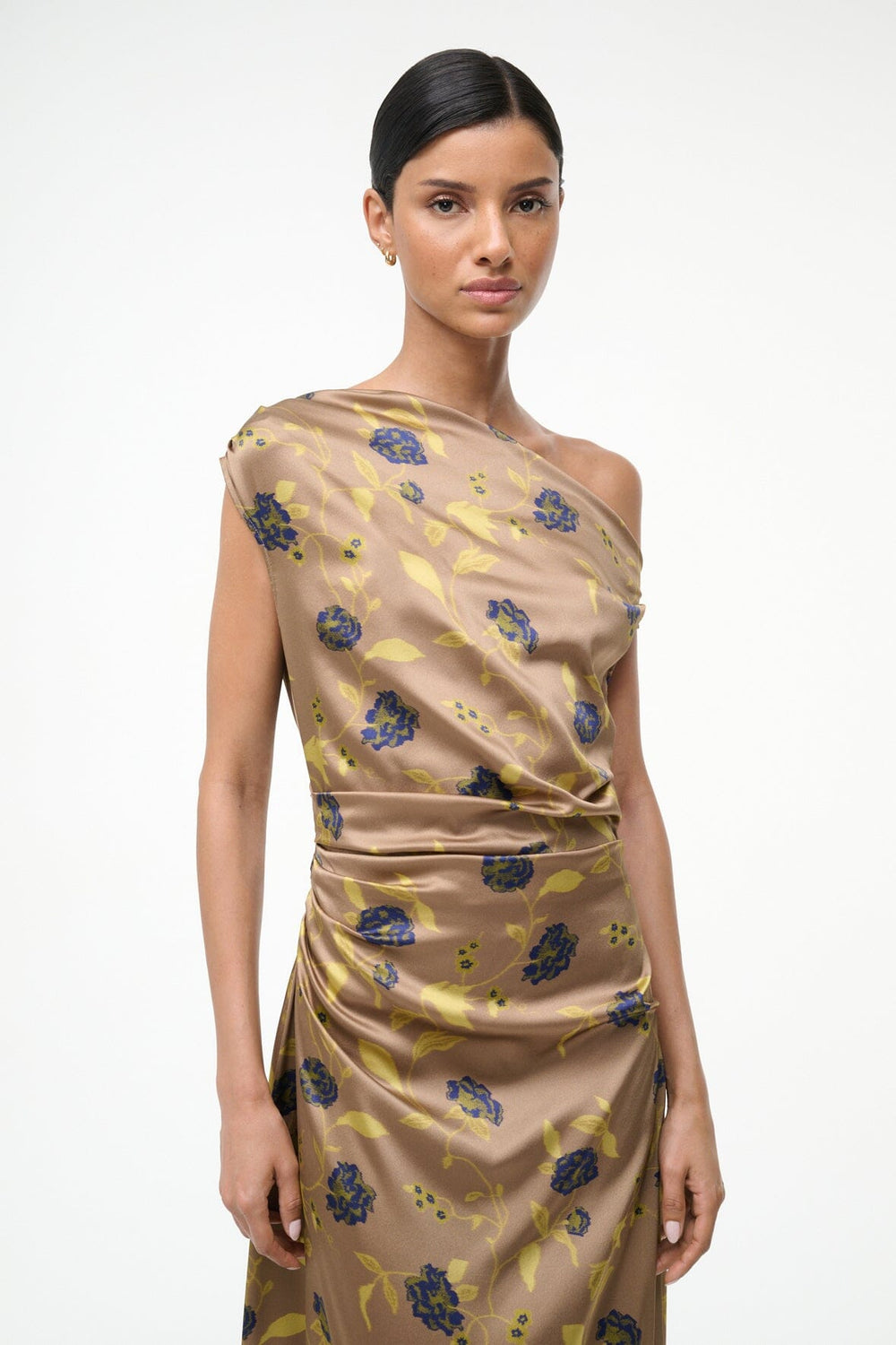PHARE SILK DRESS VINTAGE FLORAL