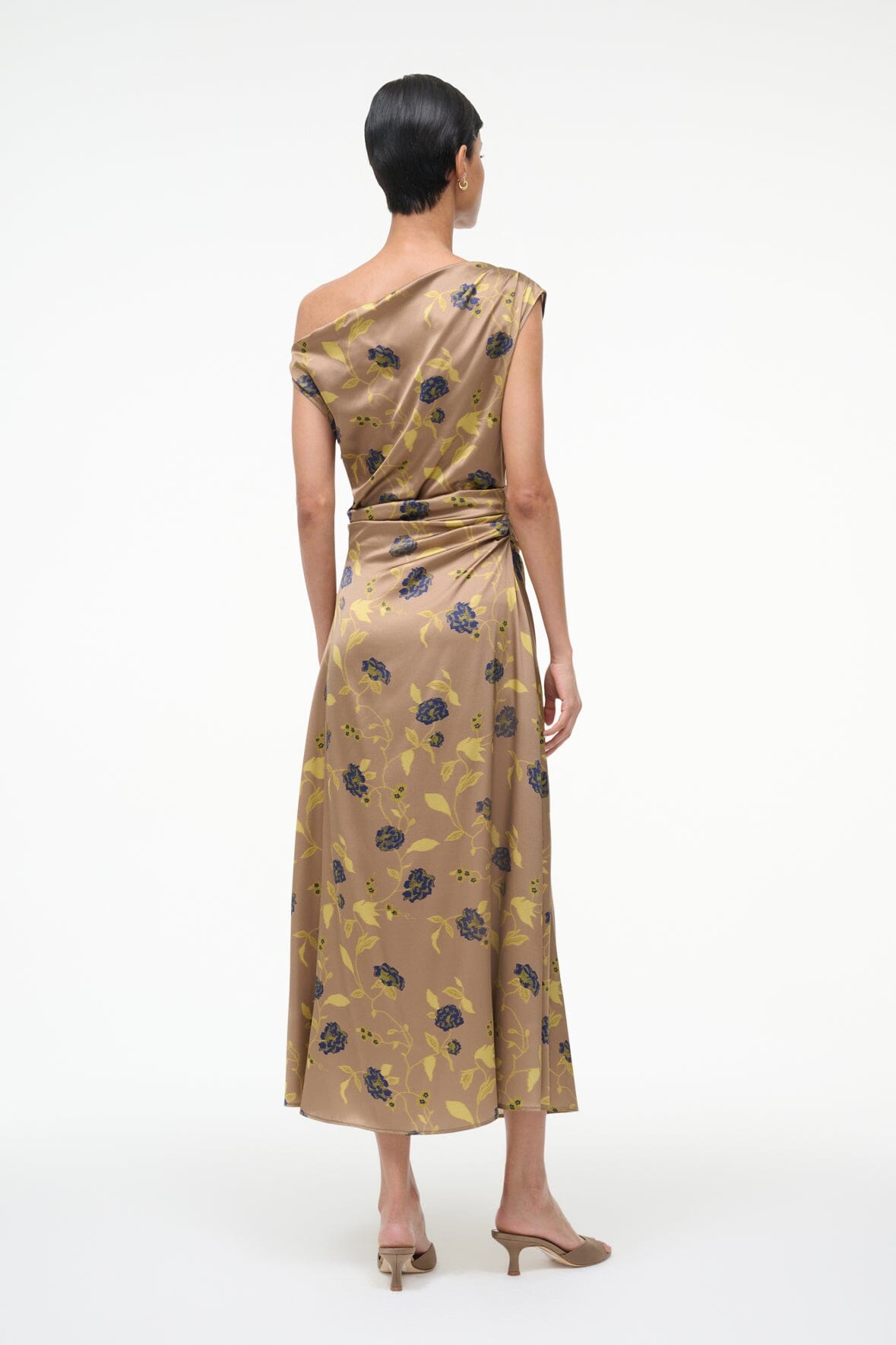 PHARE SILK DRESS VINTAGE FLORAL