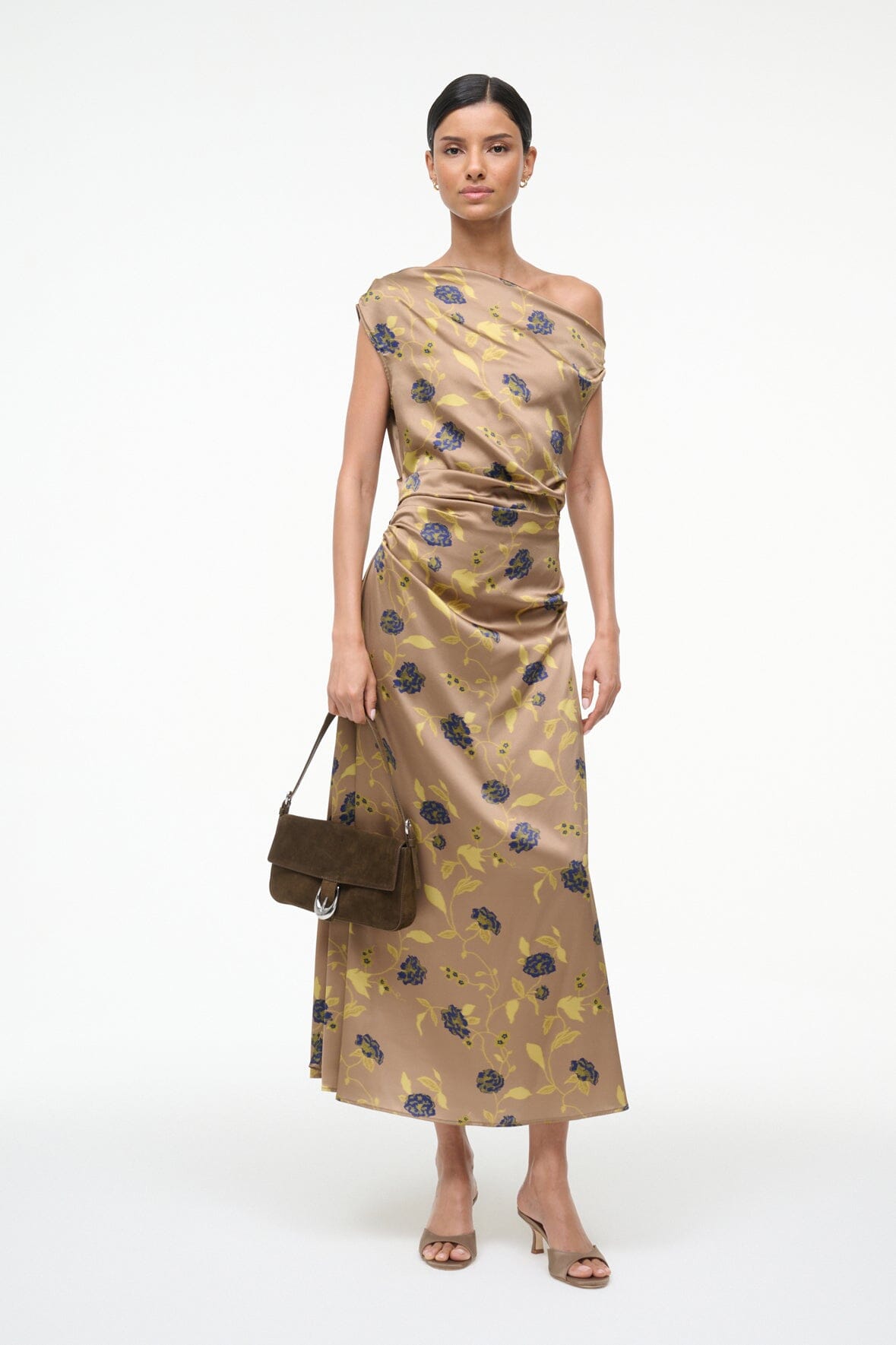 PHARE SILK DRESS VINTAGE FLORAL
