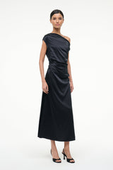 PHARE SILK DRESS BLACK