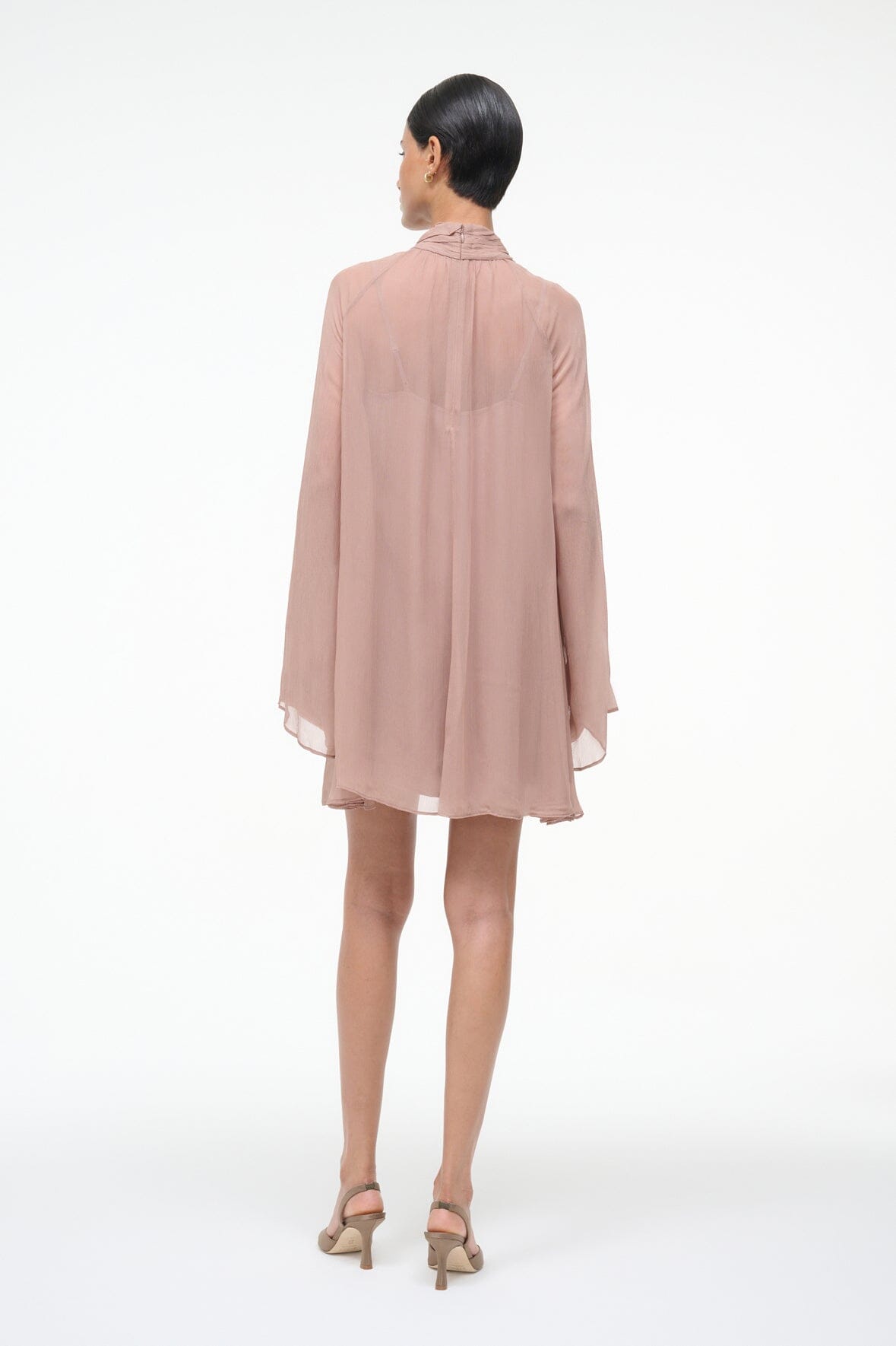 ESTHER MINI DRESS TAUPE