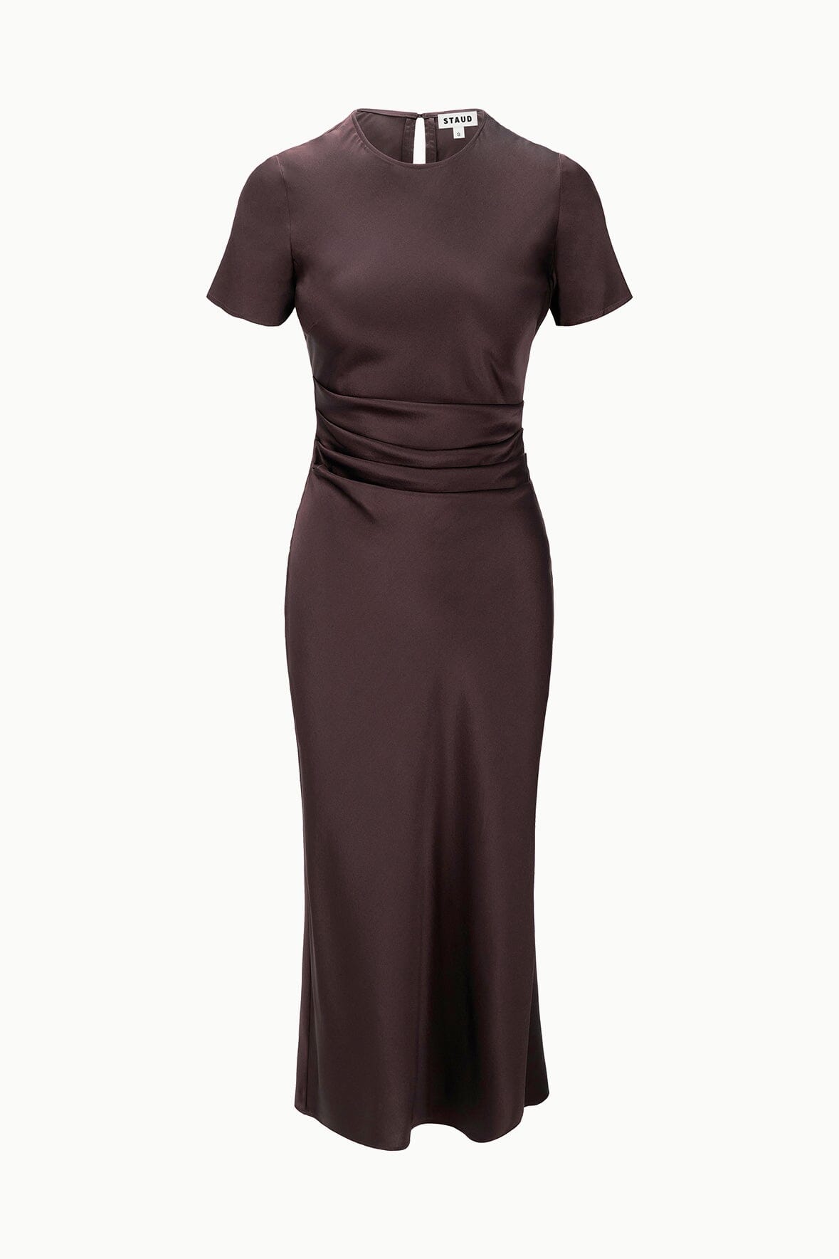 MARCEL SILK DRESS EARTH