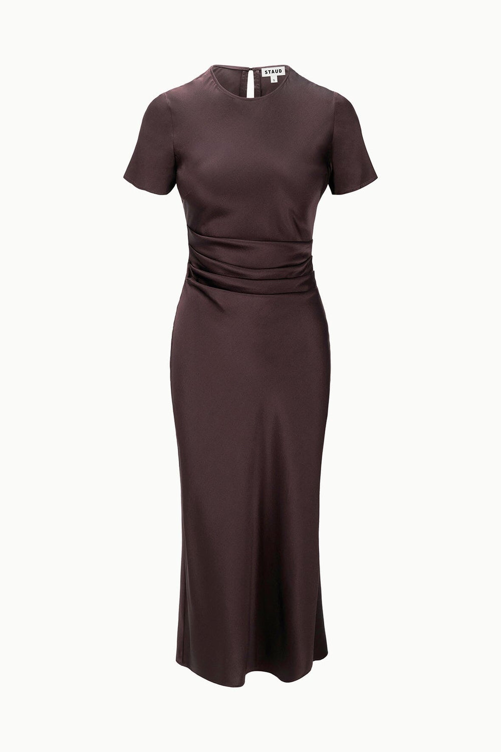 MARCEL SILK DRESS EARTH