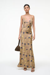 HANK SILK DRESS VINTAGE FLORAL