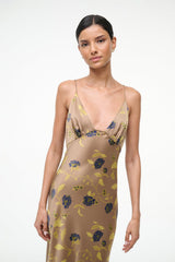 HANK SILK DRESS VINTAGE FLORAL
