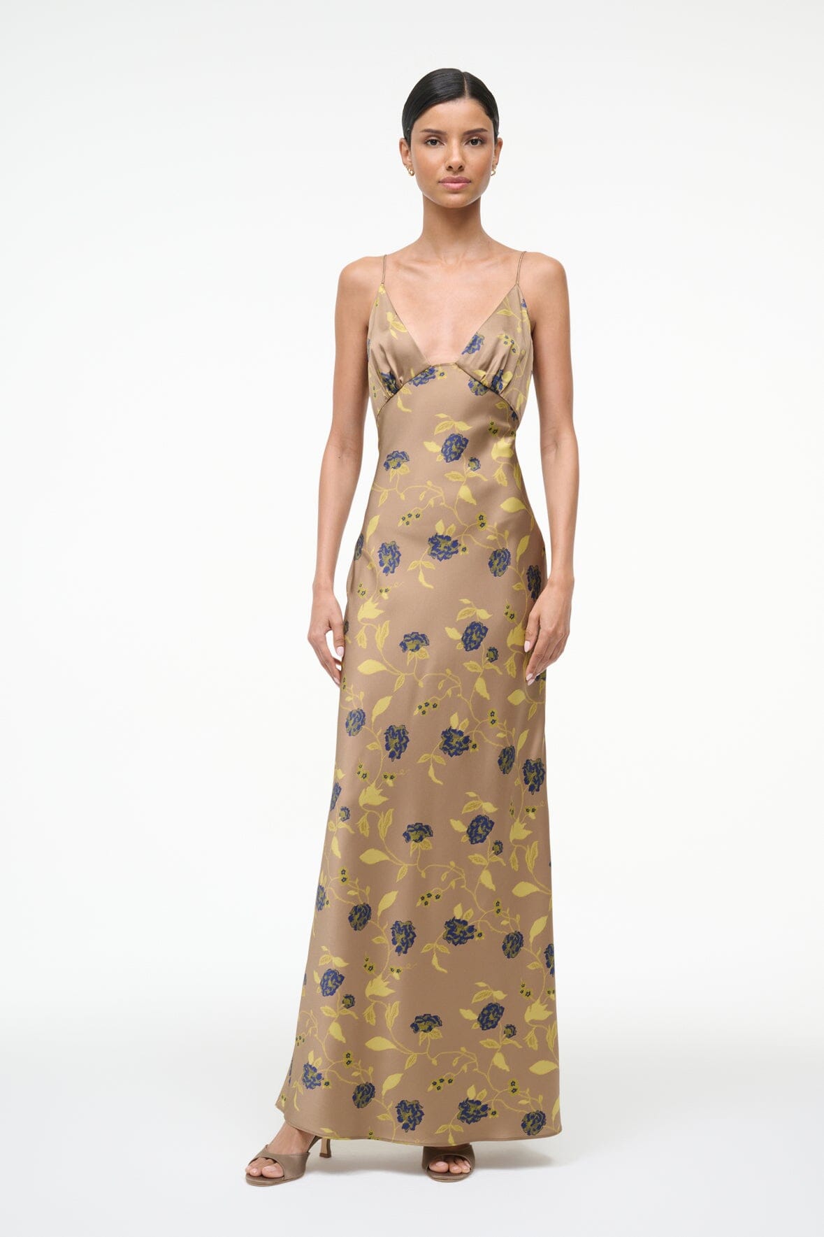 HANK SILK DRESS VINTAGE FLORAL