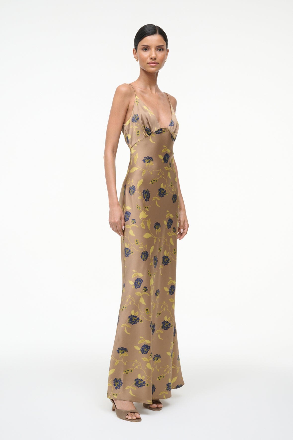 HANK SILK DRESS VINTAGE FLORAL