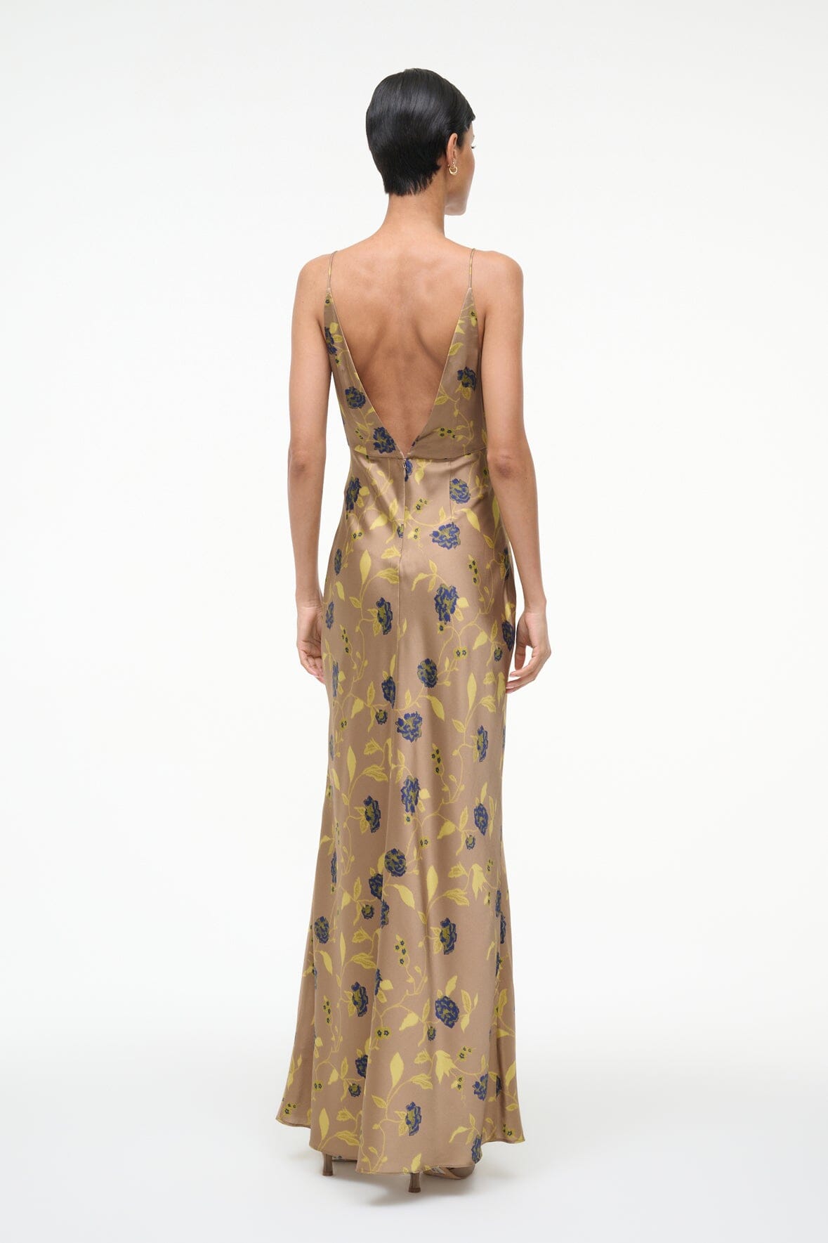 HANK SILK DRESS VINTAGE FLORAL