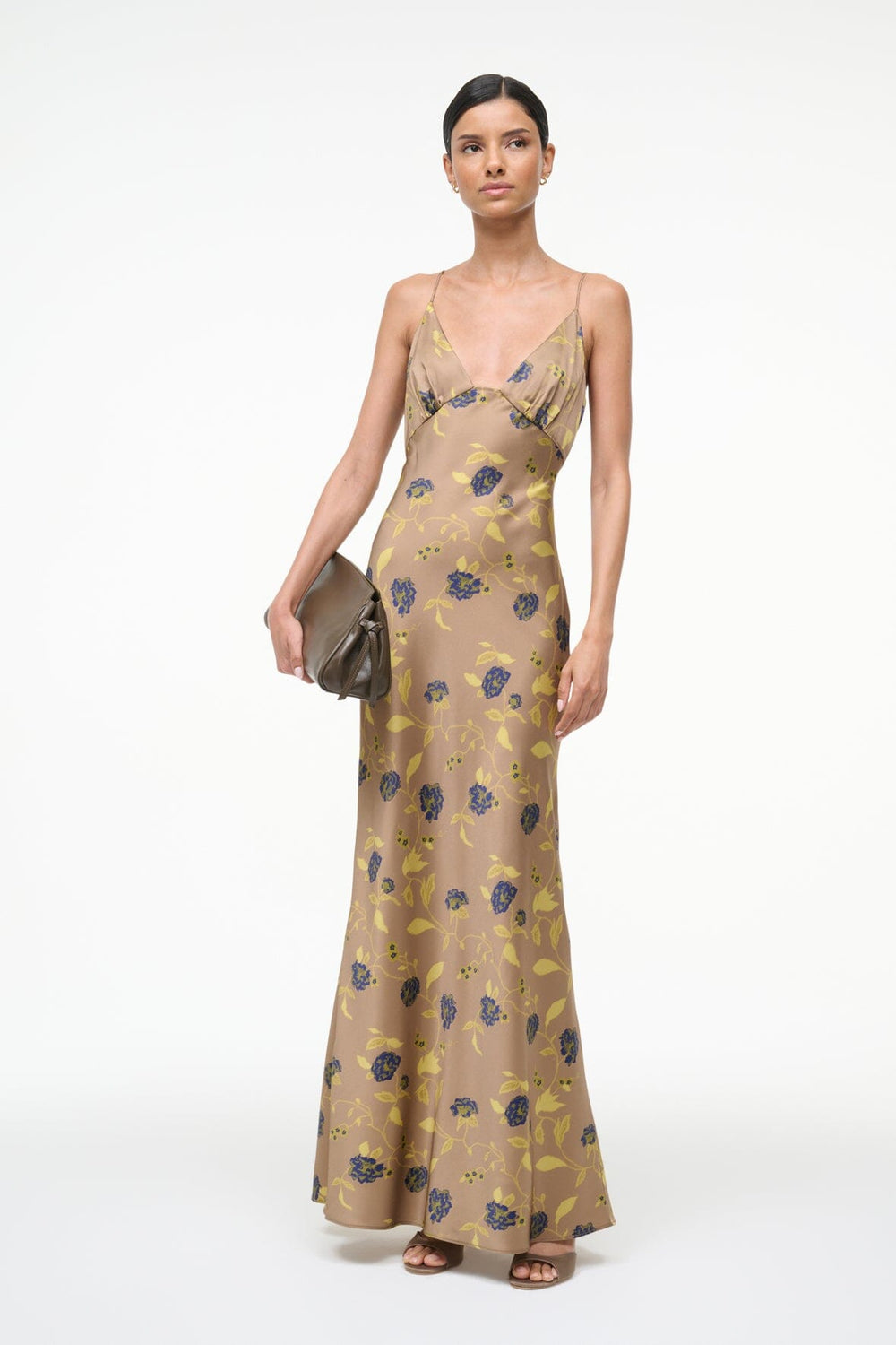 HANK SILK DRESS VINTAGE FLORAL
