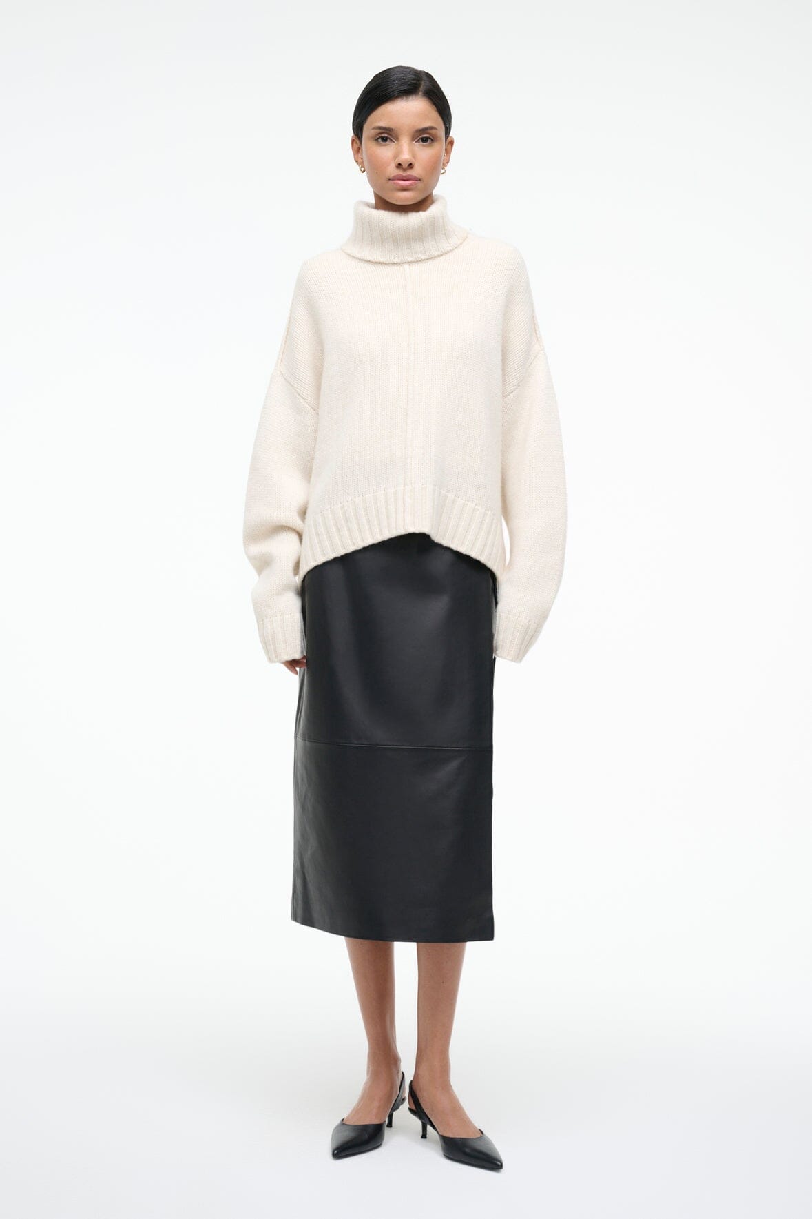BETSY CASHMERE SWEATER IVORY