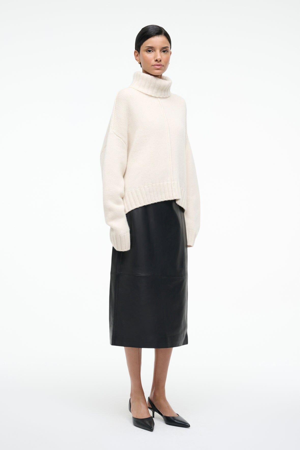 BETSY CASHMERE SWEATER IVORY