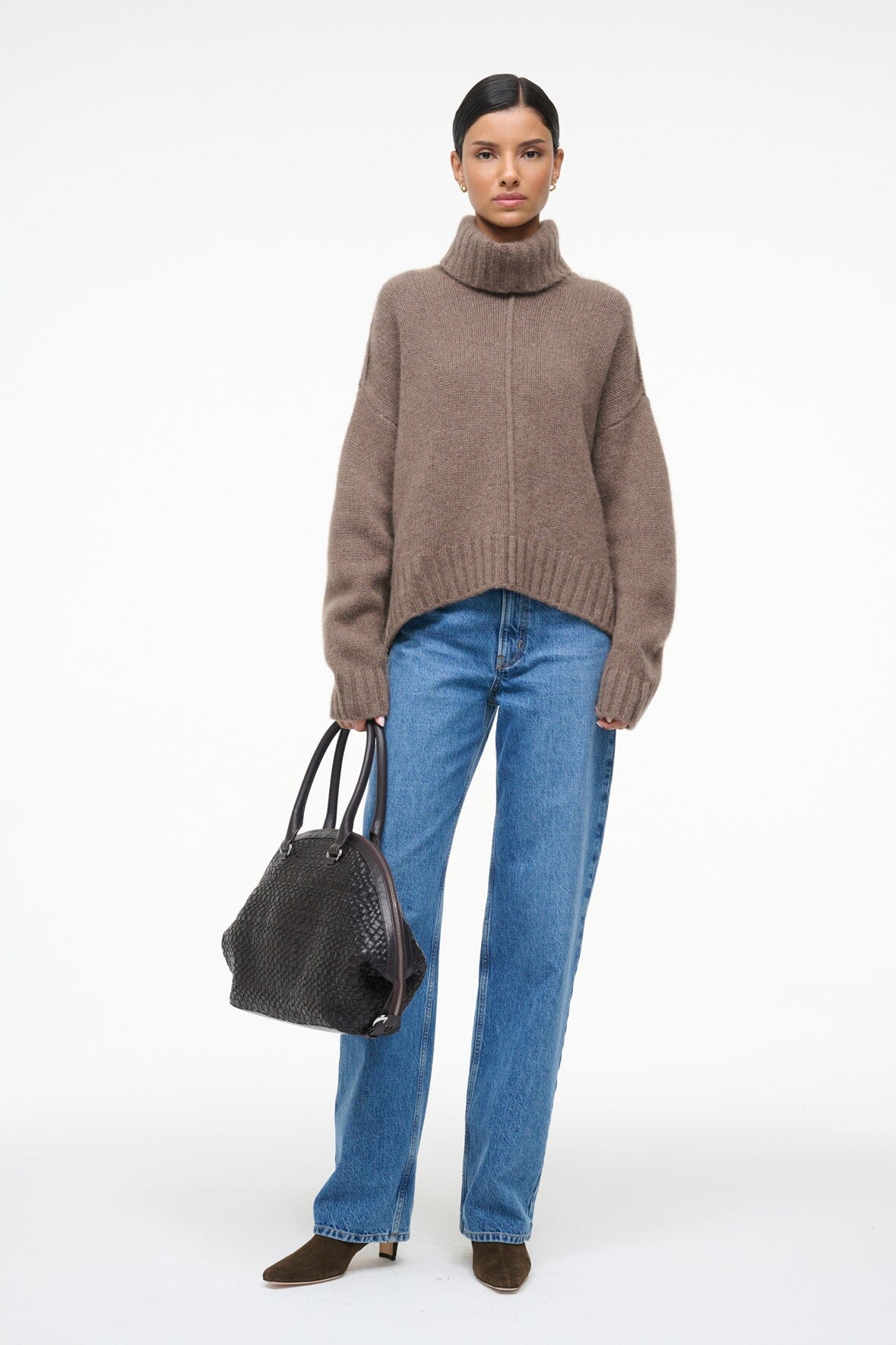 BETSY CASHMERE SWEATER TRUFFLE