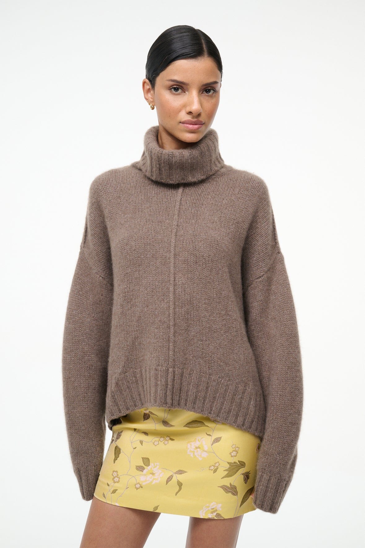 BETSY CASHMERE SWEATER TRUFFLE