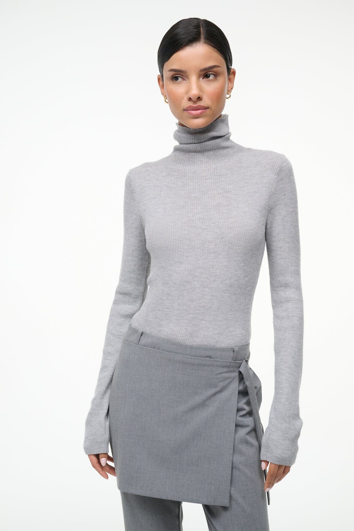 TONI SUPERFINECASHMERE SWEATER ASH GREY