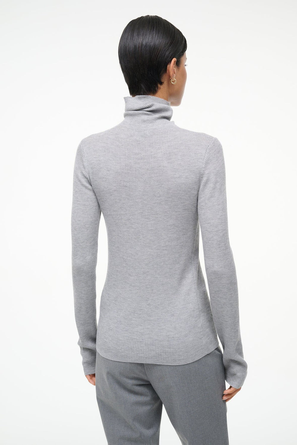 TONI SUPERFINECASHMERE SWEATER ASH GREY