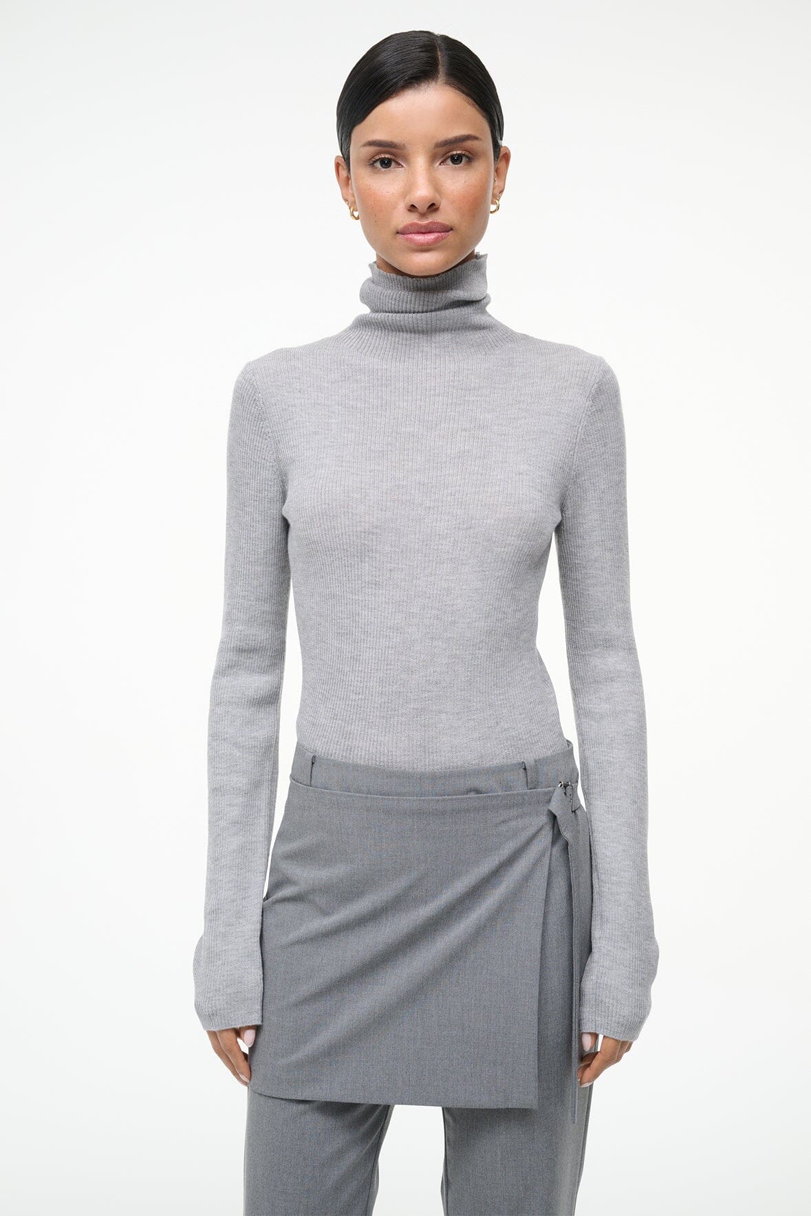 TONI SUPERFINECASHMERE SWEATER ASH GREY
