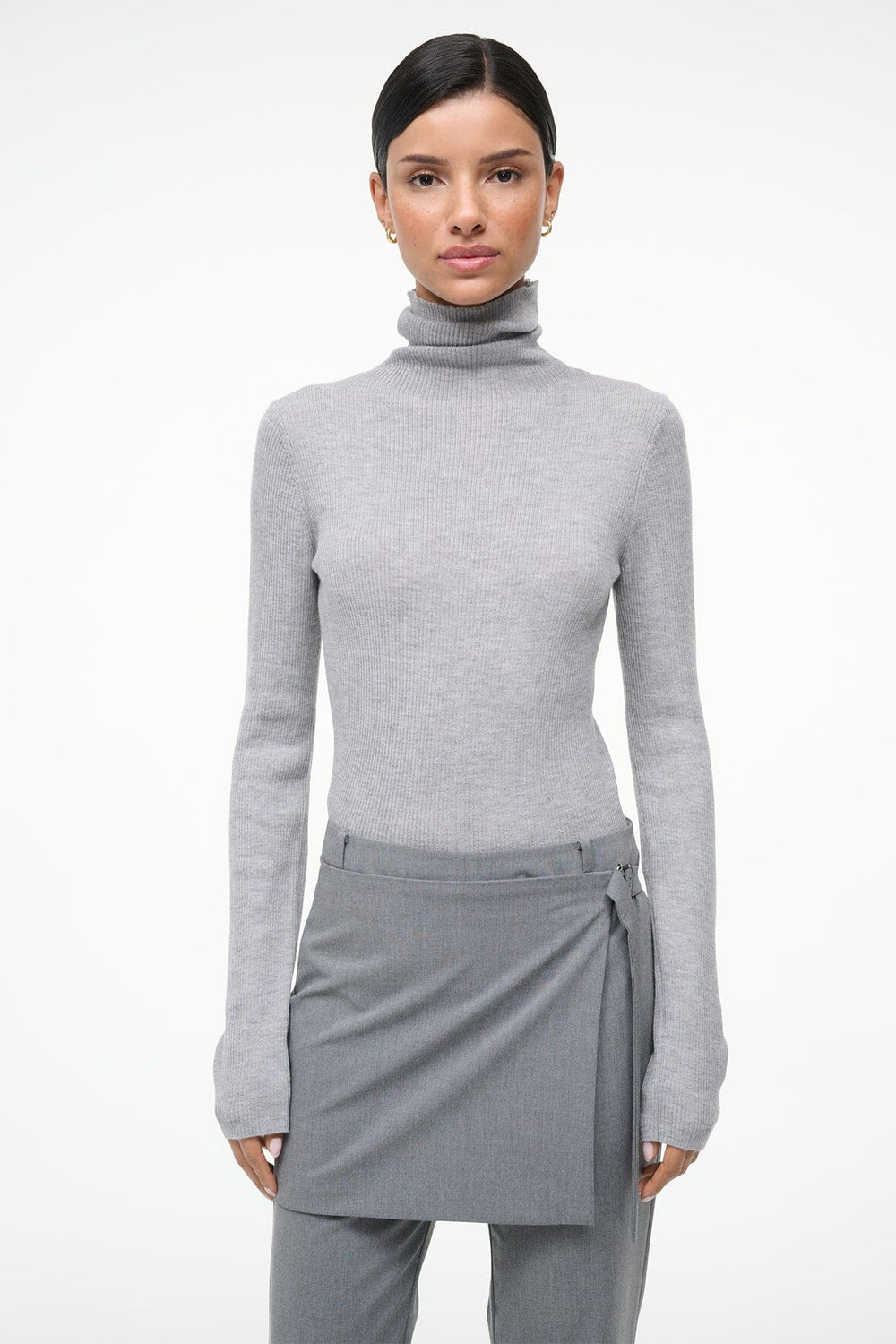 TONI SUPERFINECASHMERE SWEATER ASH GREY