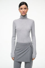 TONI SUPERFINECASHMERE SWEATER ASH GREY