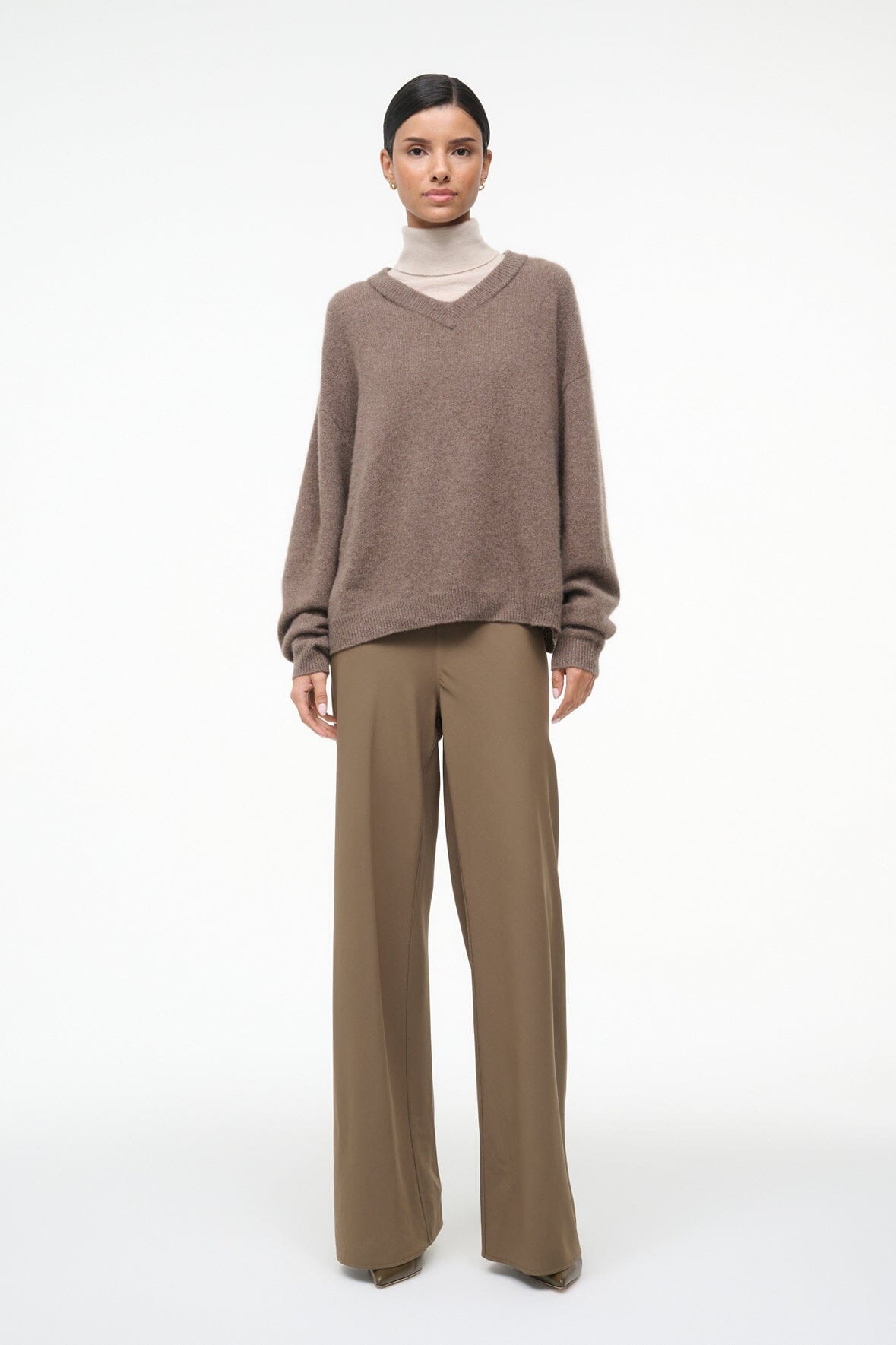 DORIS CASHMERE SWEATER TRUFFLE